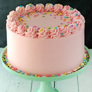 The candy cake