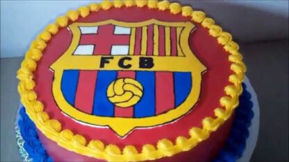 Barcelona FCB Cake