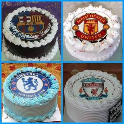 Football club cakes