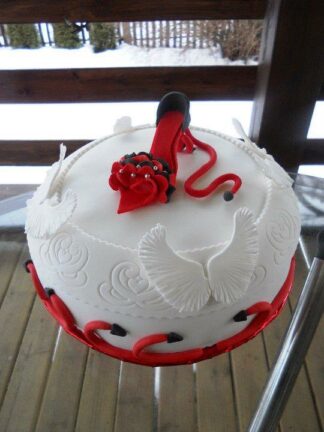 Sexy feet cake